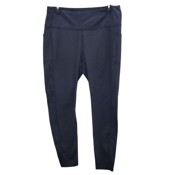 Mondetta Performance + Luxury Women's Charcoal High Waisted Athletic Leggings XL - Picture 1 of 6